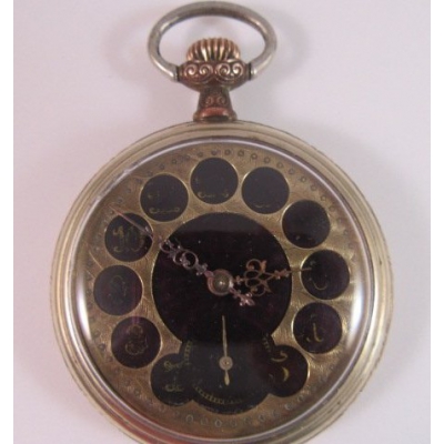 Remontoire - antike Taschenuhr, eine funktionelle