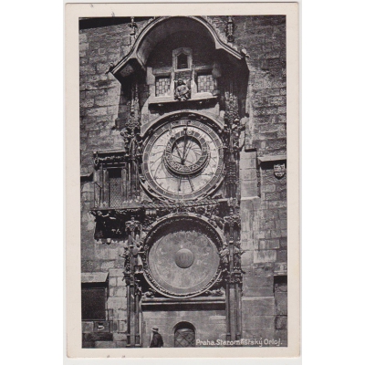 Böhmen und Mähren - Astronomische Uhr in Prag 1943