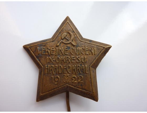 Czechoslovakia - Public Exercise badge 1922