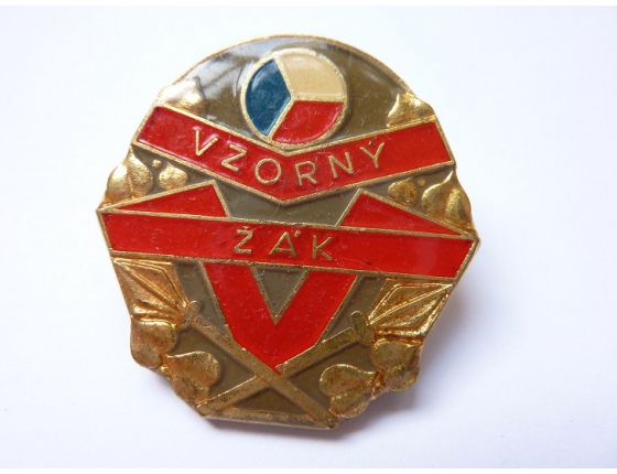 Československo - odznak Vzorný žák