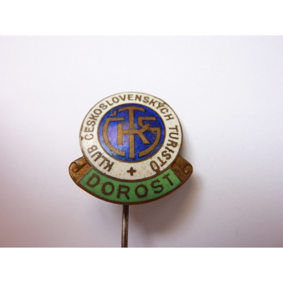 Czechoslovakia - Czechoslovak tourist club badge