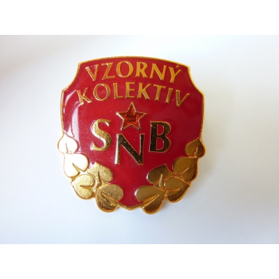 Czechoslovakia - Exemplary team of the National Security Corps Badge
