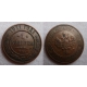 Rusko - mince 1 kopějka 1911