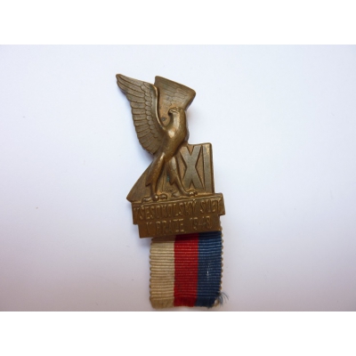 Československo - odznak XI. Všesokolský slet v Praze 1948