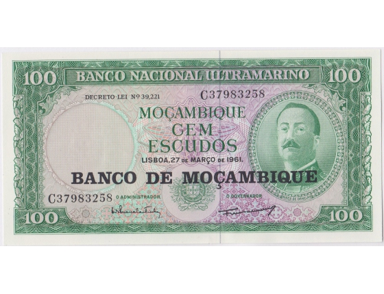 Mosambik - 100 Escudos 1961