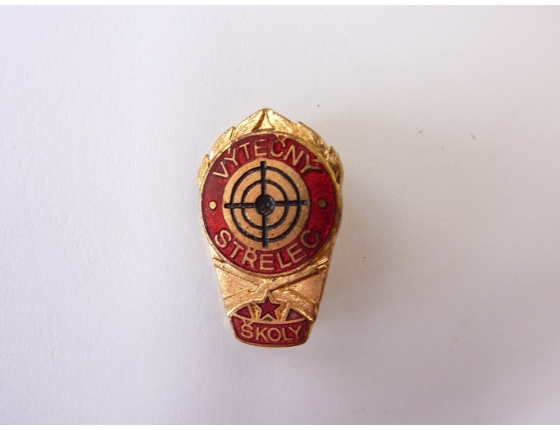 Czechoslovakia - conscripts marksman badge