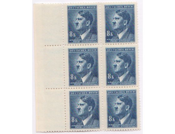 Bohemia and Moravia - Adolf Hitler, stamps block 