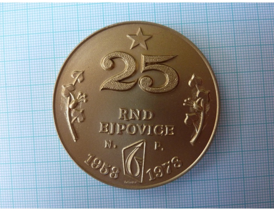 Iron ore and nonmetallic mines Ejpovice - Medal 25 years