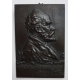 Bronzová pamětní deska Antonín Dvořák