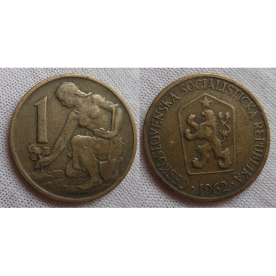 1 koruna 1962