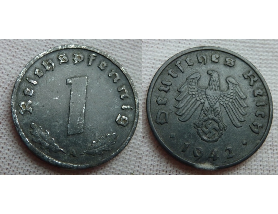 1 Reichspfennig 1942 A