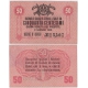 Itálie - bankovka 50 Centesimi 1918 