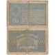 Rumunsko - bankovka 50 bani 1917, německá okupace