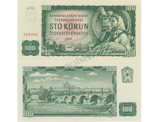 100 Korun 1961 UNC