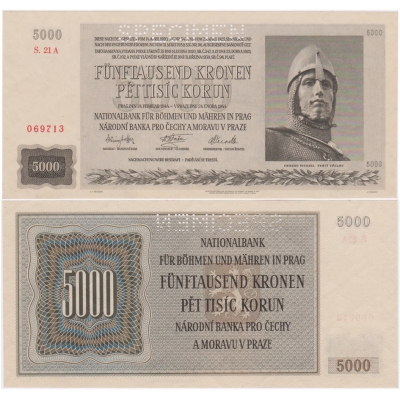 5000 korun 1944