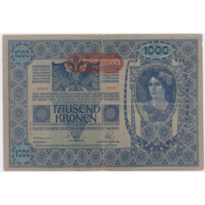 1000 korun 1902, 2. vydání