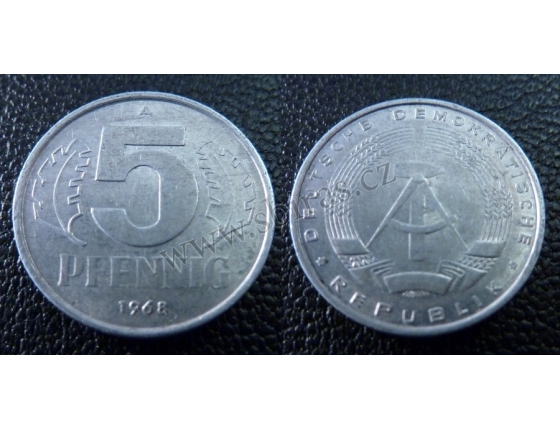 5 Pfennig 1968 A
