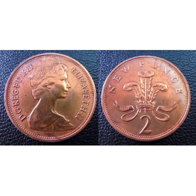2 New Pence 1981