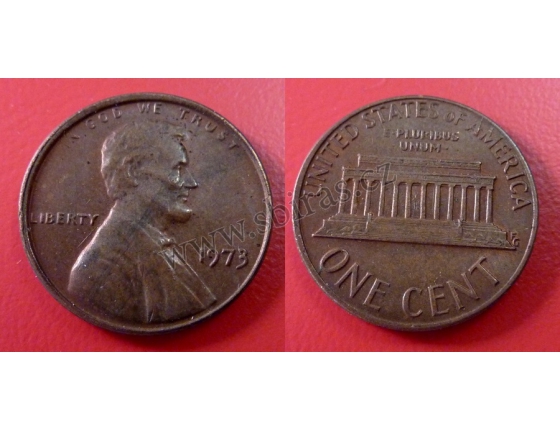 Spojené státy americké - 1 cent 1973