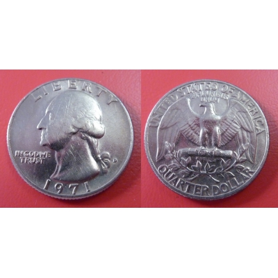 1/4 dolar 1971