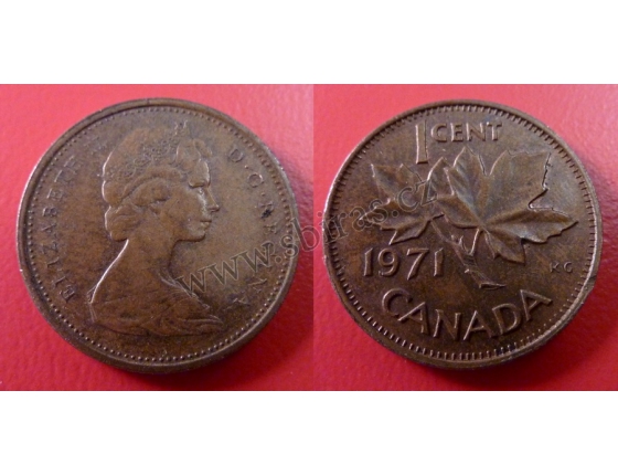 Kanada - 1 cent 1971