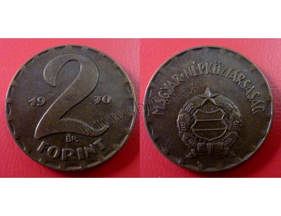 Maďarsko - 2 Forint 1970