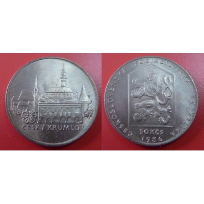 50 korun 1986 Český Krumlov