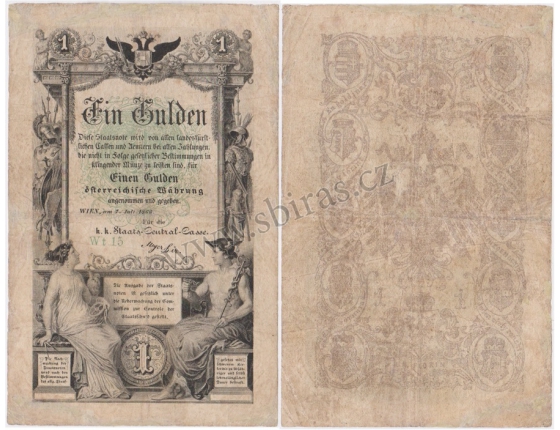 1 Gulden 1866