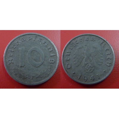 10 Reichspfennig 1941 F