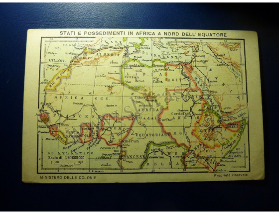 Stati e possedimenti in africa a nord dell equatore