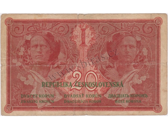 20 korun 1919