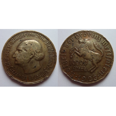 Německo - 10 000 Mark 1923