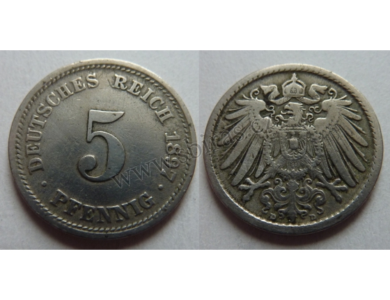 5 Pfennig 1897 A