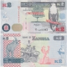 Zambie - bankovka 2 kwacha 2012 UNC