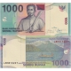 Indonésie - bankovka 1000 rupiah 2000 UNC