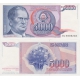 Jugoslávie - bankovka 5000 dinara 1985 UNC