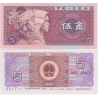 Čína - bankovka 5 Jiao 1980 UNC