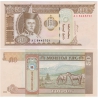 Mongolsko - bankovka 50 Tugrik 2000 aUNC
