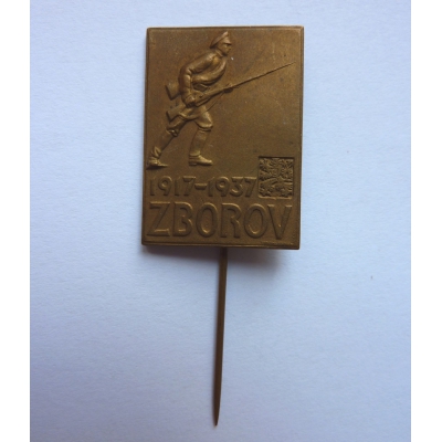 Czechoslovakia - The 20th anniversary of the Battle of Zborov badge 1937