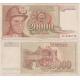 Jugoslávie - bankovka 2000 dinara 1987