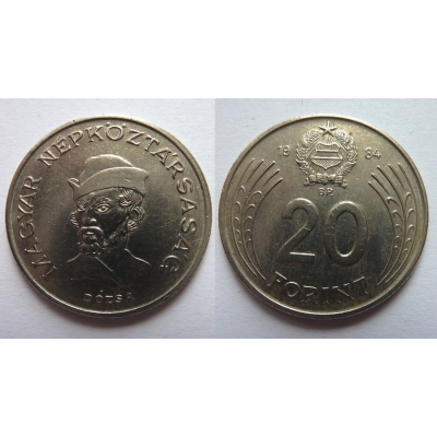 Maďarsko - 20 forint 1984