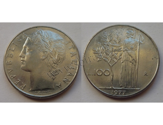 Itálie - 100 lire 1977