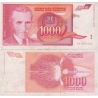 Jugoslávie - bankovka 1000 dinara 1992