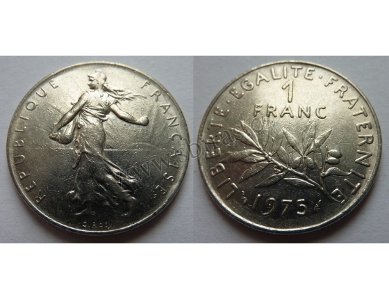 Francie - 1 franc 1975