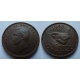 Velká Británie - Farthing 1/4 Penny 1946