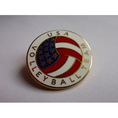 Volejbalový tým USA - připínací odznak