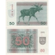 Litva - bankovka 50 Talonas 1991 UNC
